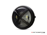 7" Matte Black LED X-Rally Headlight for Super73 and other Ebikes - ONE LEFT IN STOCK