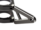 "Stubby" Black CNC Machined Headlight Brackets