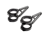 "Stubby" Black CNC Machined Headlight Brackets
