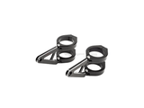 "Stubby" Black CNC Machined Headlight Brackets