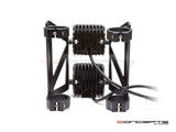 MAX Inc "BLACK VENT GRILL CUBE" Dual Stacked LED Headlight Combo- LAST ONE