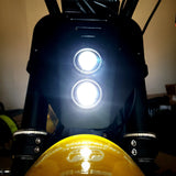 RX Tracker Style Dual LED Projector Headlight