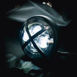 7" Matte Black LED X-Rally Headlight for Super73 and other Ebikes - ONE LEFT IN STOCK