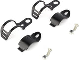 Bracket #2 Universal Turn Signal Mount Bracket 30-43mm Fork Relocation Clamps Black HNH Turn Signal Light Indicator Mount Bracket Clamp