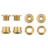 Set of 4 Chainring Bolts+Nuts for 1X by Wolf Tooth