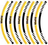 Super Garage Wheel Tapes - Variety