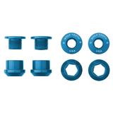 Set of 4 Chainring Bolts+Nuts for 1X by Wolf Tooth