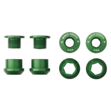 Set of 4 Chainring Bolts+Nuts for 1X by Wolf Tooth