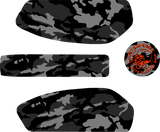 BLACK CAMO DECALS + PLATES