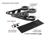"Black Stomp" Headlight Mounts Max Inc.