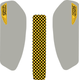 YELLOW / GREY CHECKER DECALS + PLATES