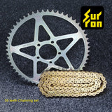 58 Tooth Sprocket Wheel + Chain Set