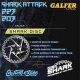 GALFER SHARK RACING BICYCLE FRONT / REAR DISC ROTOR 223