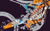 "Gettin Lucky" Sur Ron Decal Kits by MER