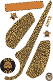 Super73 Decal Leopard Pattern
