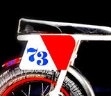 Super73 Racing Panel Numbers Plate