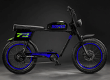 Customized Super73 Monster Energy Blue Decal Set