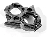 Sur Ron Ignition Cover Plate - Plastic with Carbon Fiber Hydrofilm