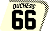 CREAM CHECKER DECALS + PLATES