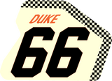 CREAM CHECKER DECALS + PLATES