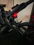 Rear wheel mudguard.