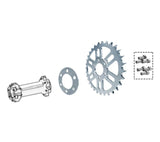 db Dirty Bike Industries Primary Chain Drive Alignment Shim