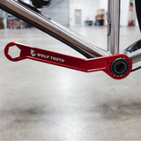 Pack Wrench and Inserts Kit - Ultralight BB Wrench and 1-Inch Hex Inserts by Wolf Tooth Components