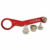 Pack Wrench and Inserts Kit - Ultralight BB Wrench and 1-Inch Hex Inserts by Wolf Tooth Components