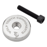 Ultralight Stem Cap with Integrated Spacer by Wolf Tooth Components