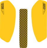 YELLOW CHECKER DECALS + PLATES