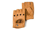 Bullitt leather fingerless glove for bikes and electric bikes
