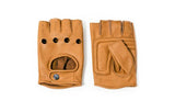 Bullitt leather fingerless glove for bikes and electric bikes